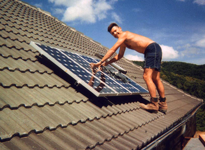 fixing the pv cells